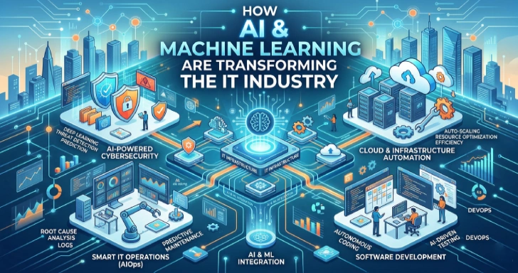 how ai and mahcine learning are transforming the it industry