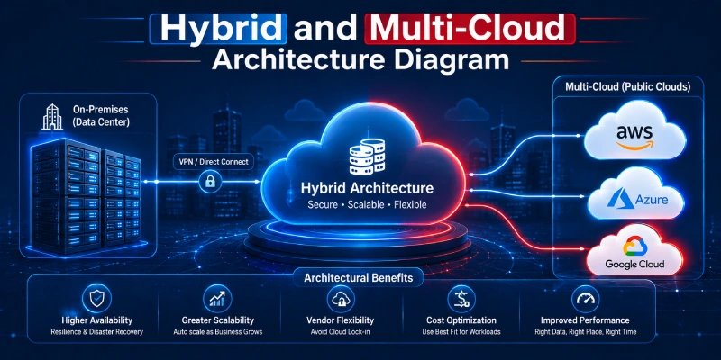 Hybrid and Multi-Cloud Architecture Diagram