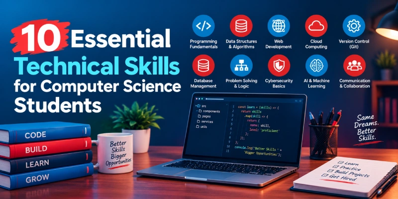 10 Essential Technical Skills for CS Students